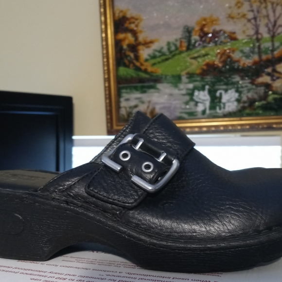 👡Born leather heeled mules Handcrafted👢Footwear,Nice Condition,Gift It. 🎁 - Picture 6 of 12